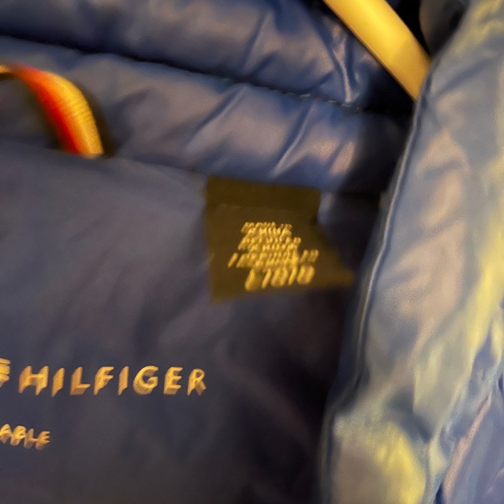 Tommy Hilfiger Packable Blue Jacket
